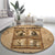 Black Cowboy Round Carpet Melanin Black History Western Grunge - Wonder Print Shop