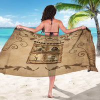 Black Cowboy Sarong Melanin Black History Western Grunge - Wonder Print Shop