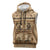 Black Cowboy Sleeveless Zip Hoodie Melanin Black History Western Grunge - Wonder Print Shop