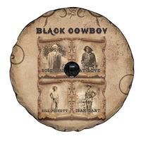 Black Cowboy Spare Tire Cover Melanin Black History Western Grunge - Wonder Print Shop