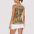 Black Cowboy Women Sleeveless Polo Shirt Melanin Black History Western Grunge - Wonder Print Shop