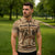Black Cowboy Zipper Polo Shirt Melanin Black History Western Grunge - Wonder Print Shop