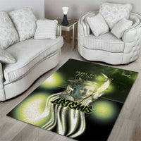 Ancient Greek Artemis Area Rug Goddess Of The Moon - Wonder Print Shop