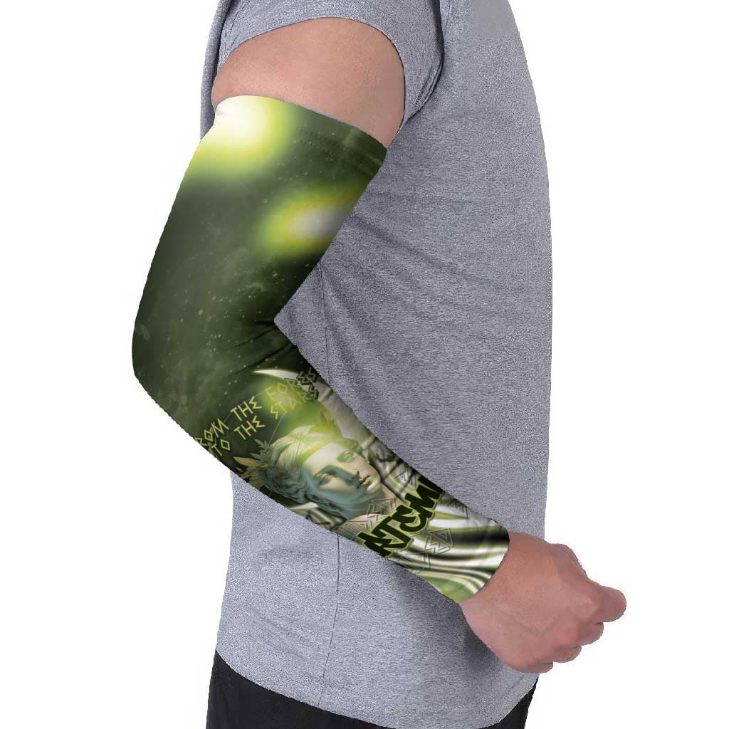 Ancient Greek Artemis Arm Sleeves Goddess Of The Moon - Wonder Print Shop