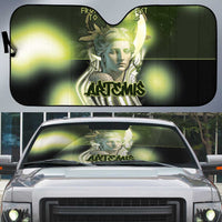 Ancient Greek Artemis Auto Sun Shade Goddess Of The Moon - Wonder Print Shop