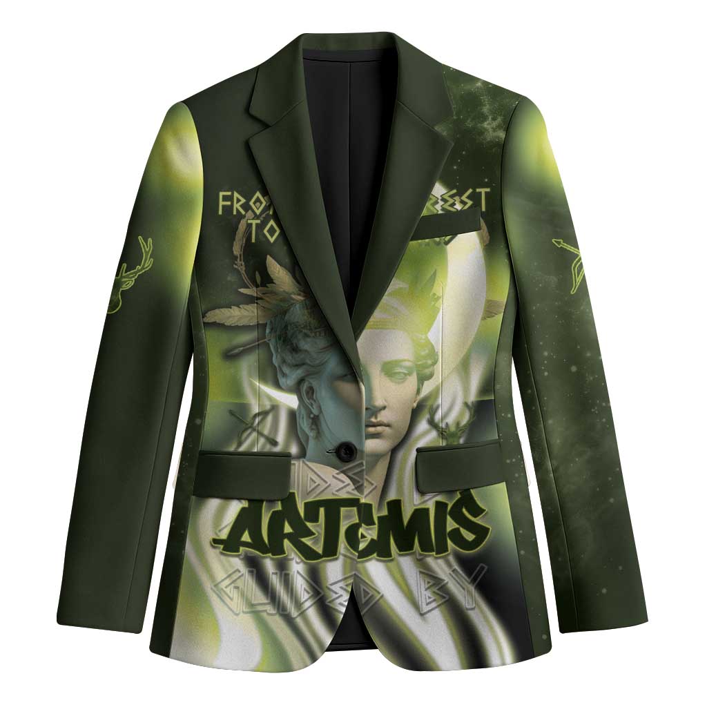 Ancient Greek Artemis Blazer Goddess Of The Moon - Wonder Print Shop