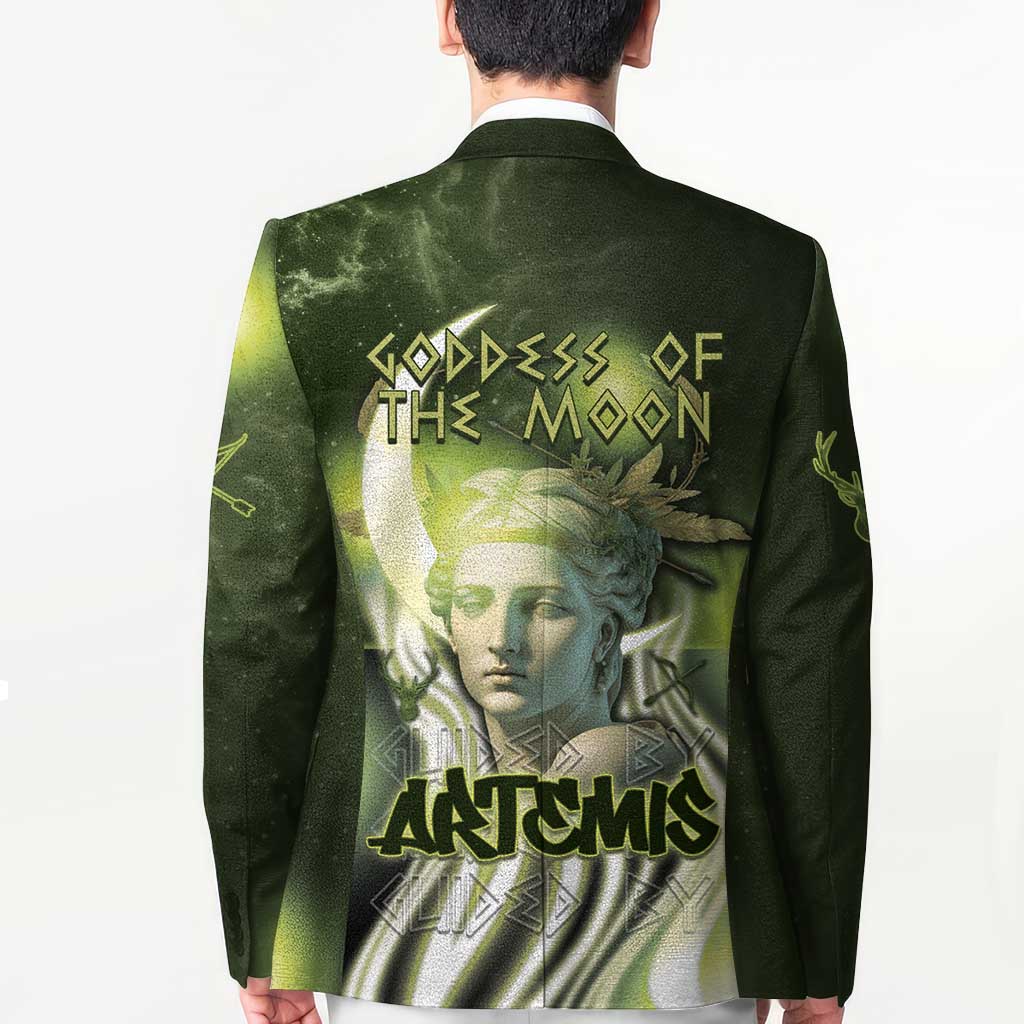 Ancient Greek Artemis Blazer Goddess Of The Moon - Wonder Print Shop