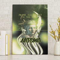Ancient Greek Artemis Canvas Wall Art Goddess Of The Moon - Wonder Print Shop