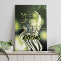 Ancient Greek Artemis Canvas Wall Art Goddess Of The Moon - Wonder Print Shop