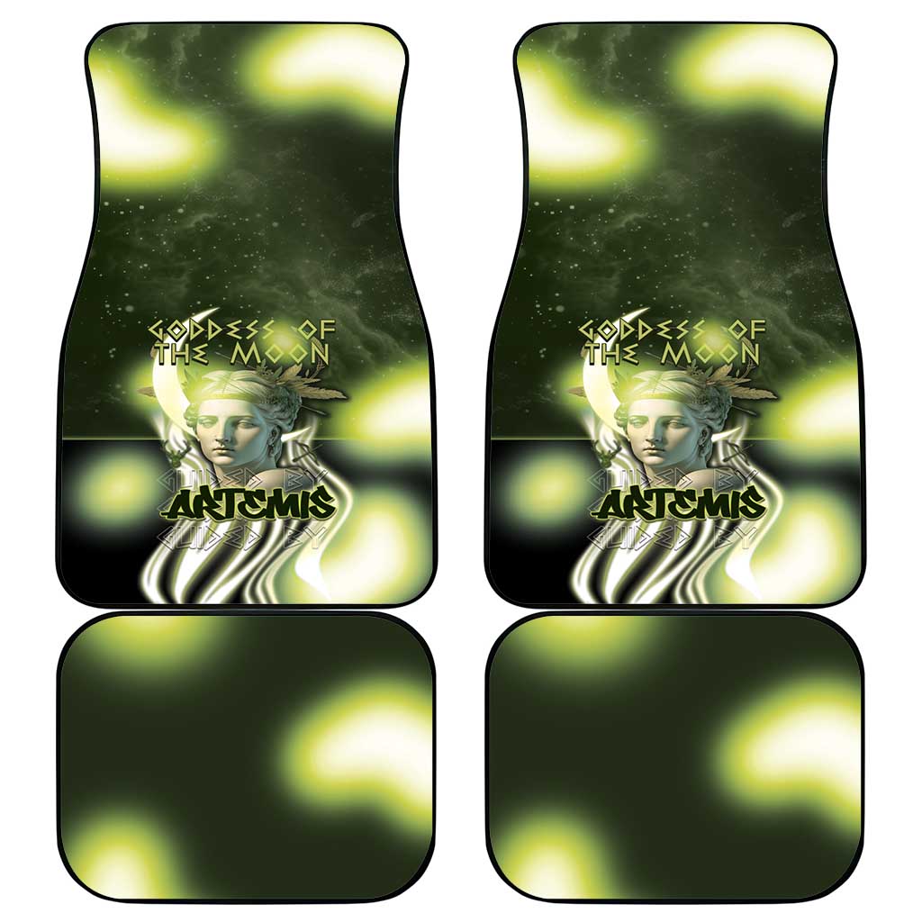 Ancient Greek Artemis Car Mats Goddess Of The Moon - Wonder Print Shop