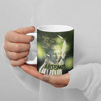 Ancient Greek Artemis Ceramic Mug Goddess Of The Moon - Wonder Print Shop