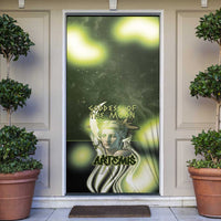 Ancient Greek Artemis Door Cover Goddess Of The Moon - Wonder Print Shop