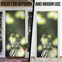 Ancient Greek Artemis Door Cover Goddess Of The Moon - Wonder Print Shop