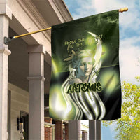 Ancient Greek Artemis Garden Flag Goddess Of The Moon - Wonder Print Shop