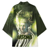 Ancient Greek Artemis Kimono Goddess Of The Moon - Wonder Print Shop
