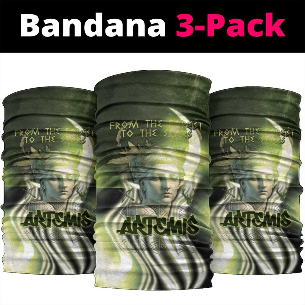 Ancient Greek Artemis Neck Gaiter Goddess Of The Moon - Wonder Print Shop