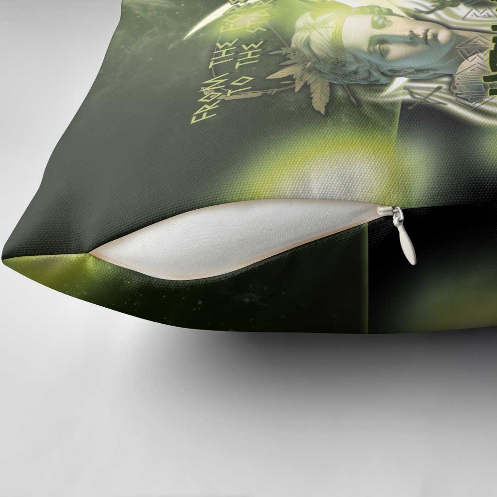 Ancient Greek Artemis Pillow Cover Goddess Of The Moon - Wonder Print Shop