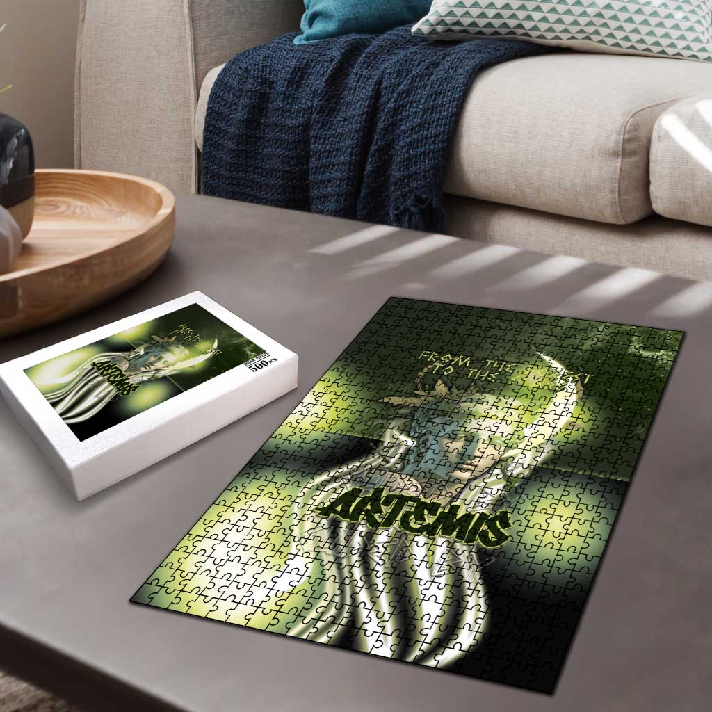 Ancient Greek Artemis Puzzle Goddess Of The Moon - Wonder Print Shop