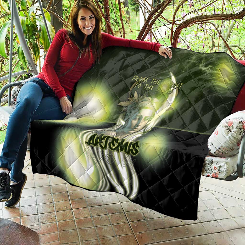 Ancient Greek Artemis Quilt Goddess Of The Moon - Wonder Print Shop