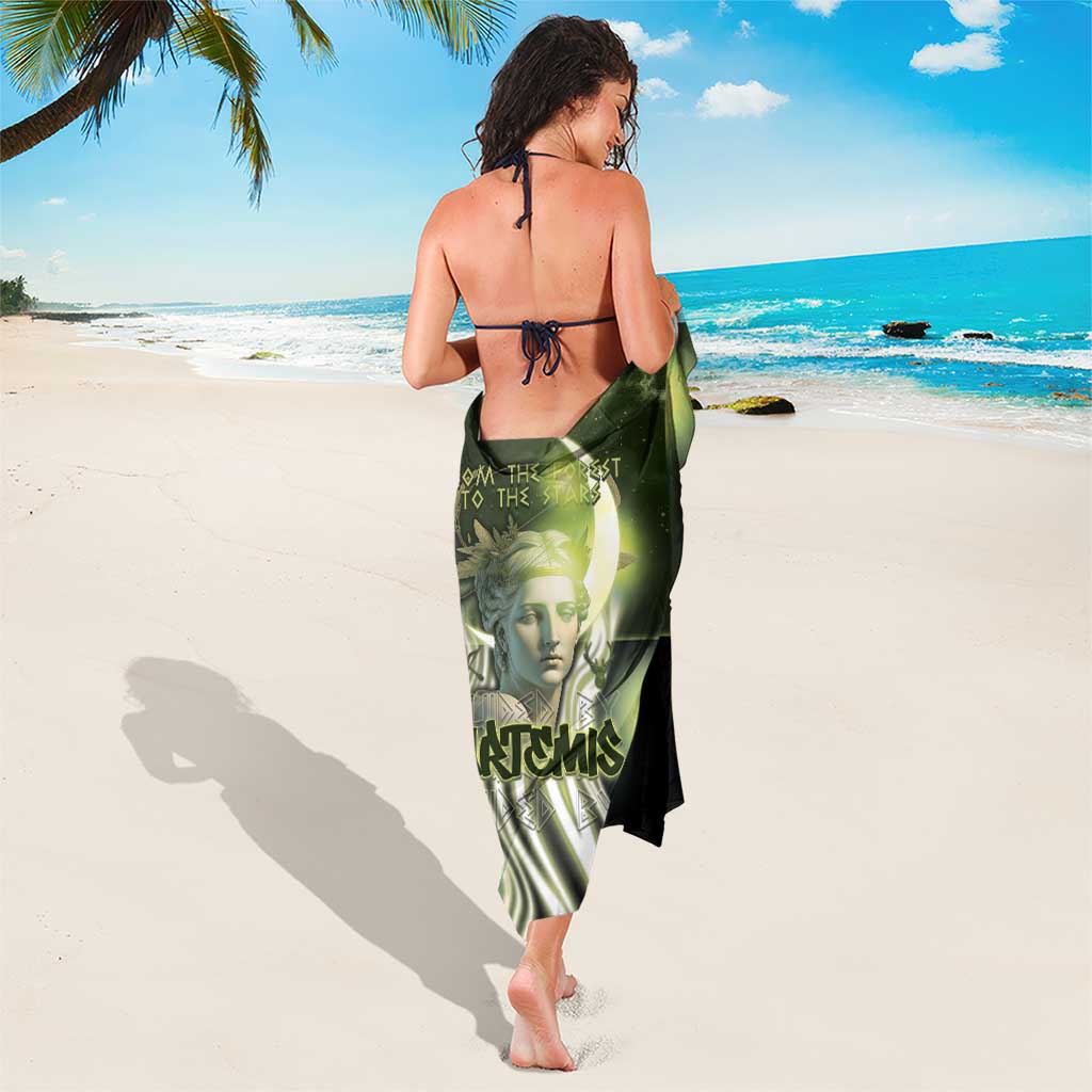 Ancient Greek Artemis Sarong Goddess Of The Moon - Wonder Print Shop