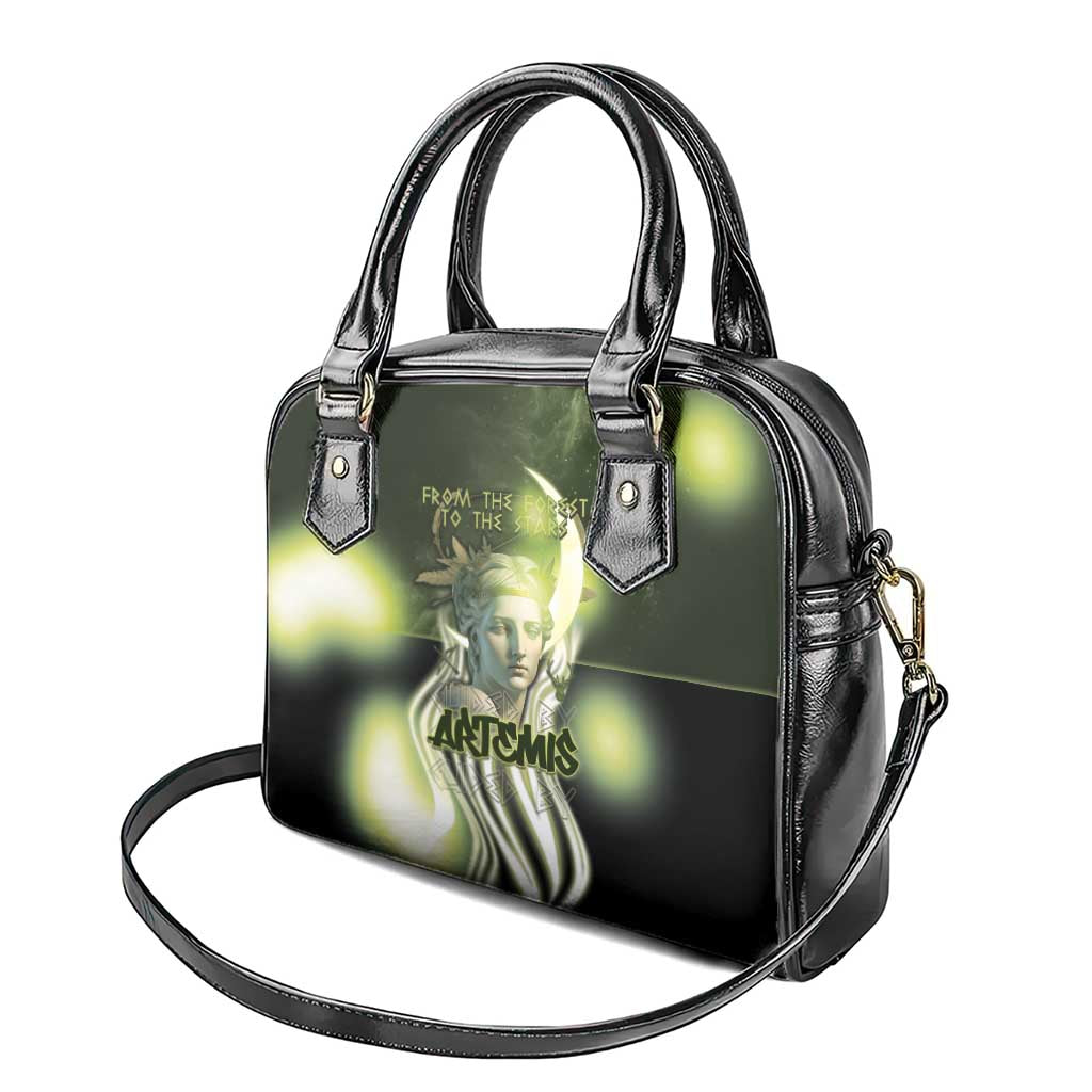 Ancient Greek Artemis Shoulder Handbag Goddess Of The Moon - Wonder Print Shop