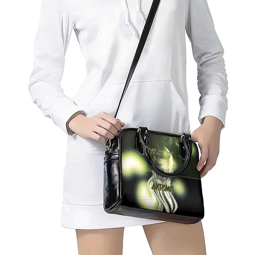 Ancient Greek Artemis Shoulder Handbag Goddess Of The Moon - Wonder Print Shop