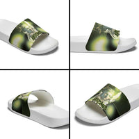 Ancient Greek Artemis Slide Sandals Goddess Of The Moon - Wonder Print Shop