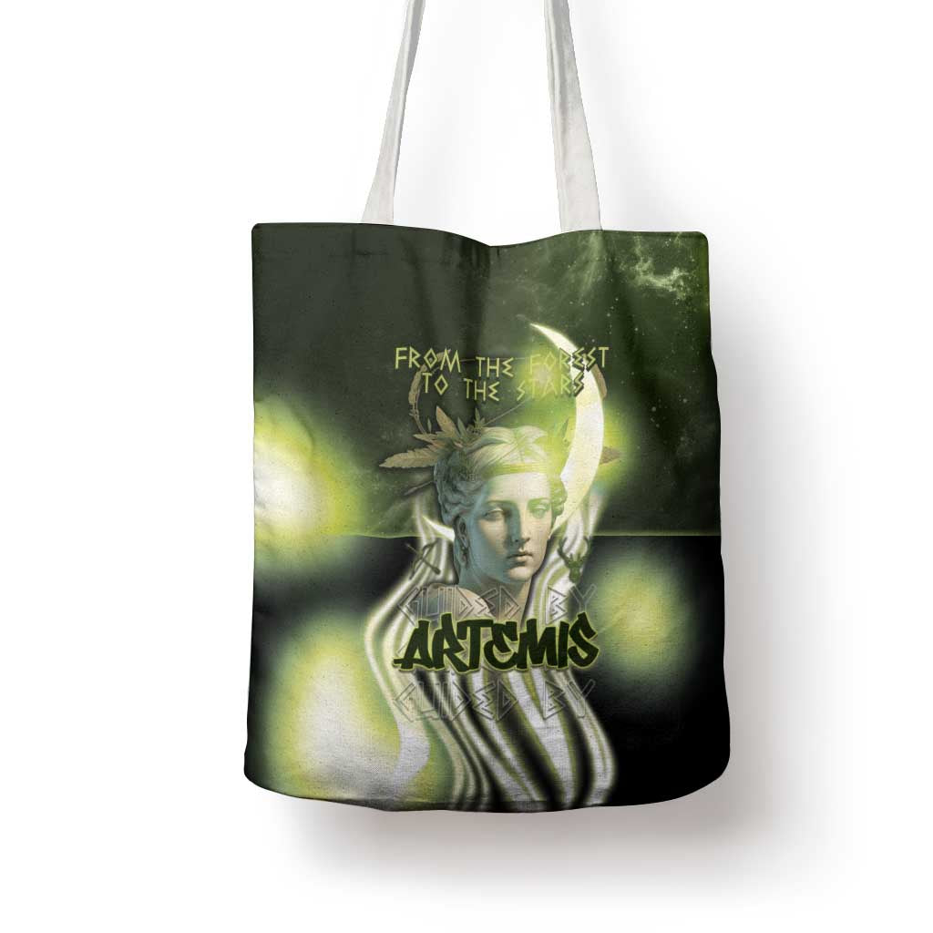 Ancient Greek Artemis Tote Bag Goddess Of The Moon - Wonder Print Shop