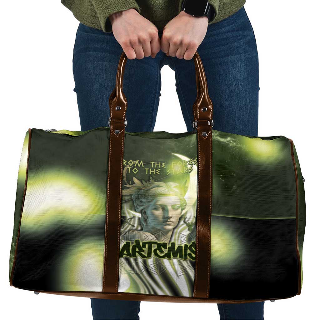 Ancient Greek Artemis Travel Bag Goddess Of The Moon - Wonder Print Shop
