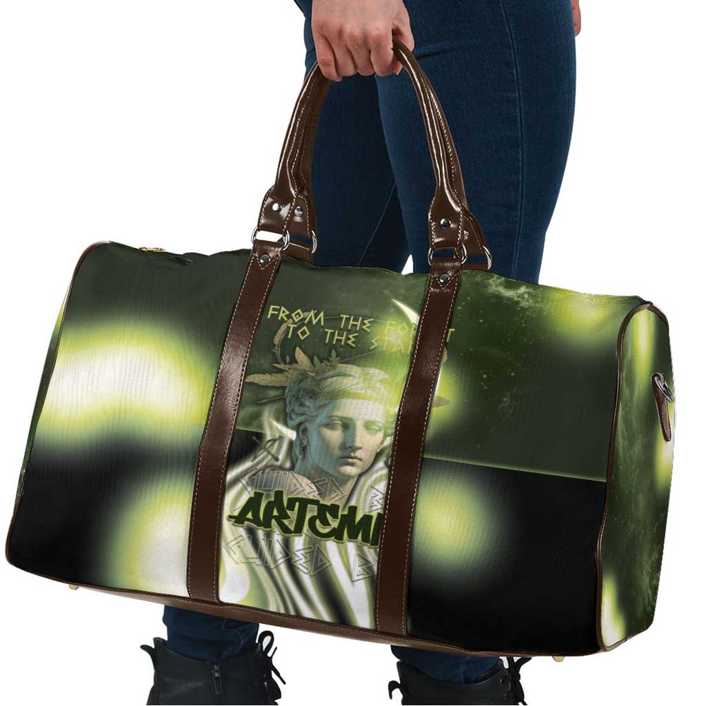 Ancient Greek Artemis Travel Bag Goddess Of The Moon - Wonder Print Shop