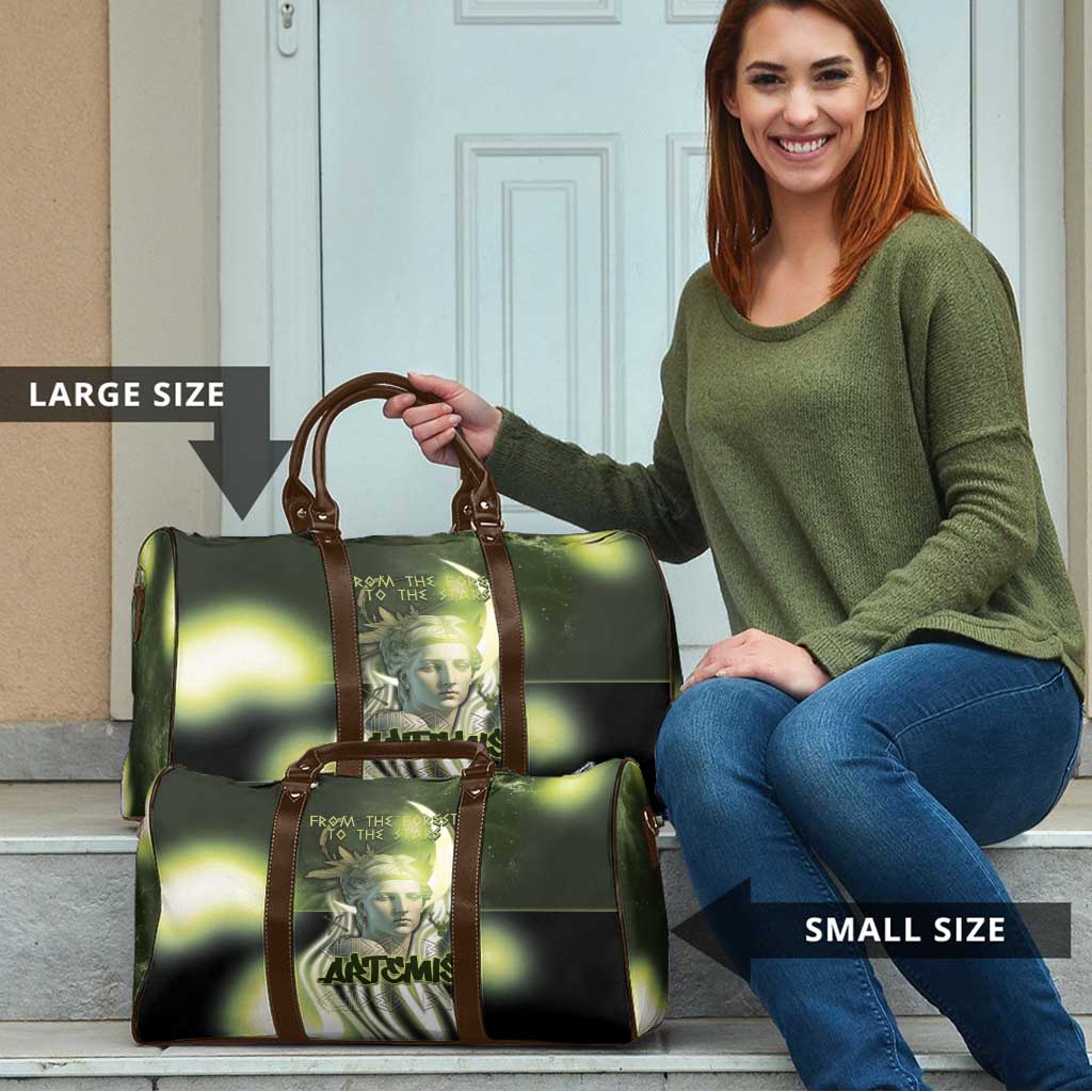 Ancient Greek Artemis Travel Bag Goddess Of The Moon - Wonder Print Shop