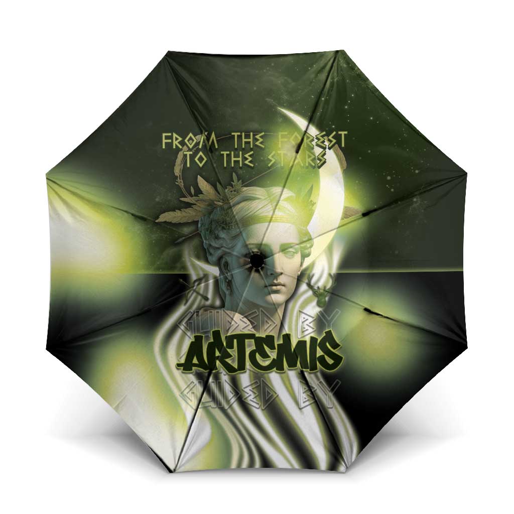 Ancient Greek Artemis Umbrella Goddess Of The Moon - Wonder Print Shop