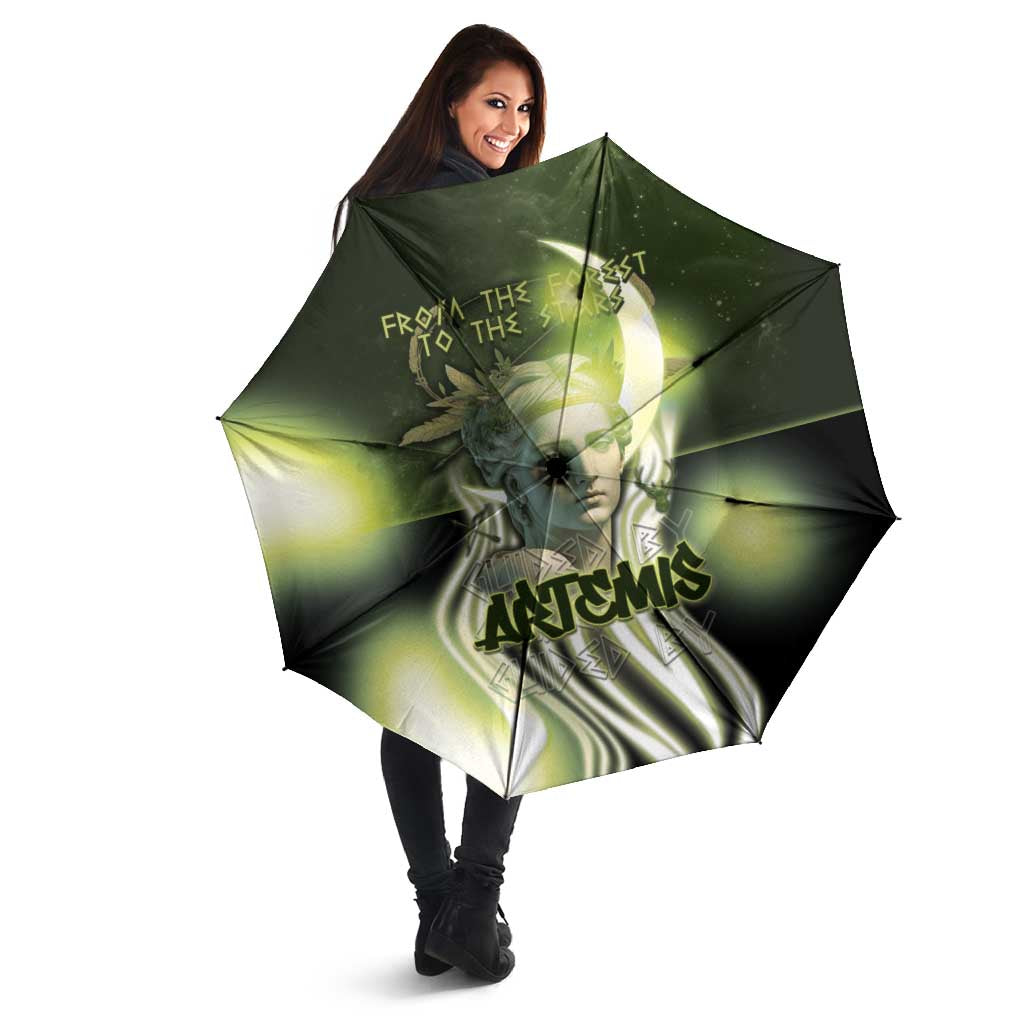 Ancient Greek Artemis Umbrella Goddess Of The Moon - Wonder Print Shop