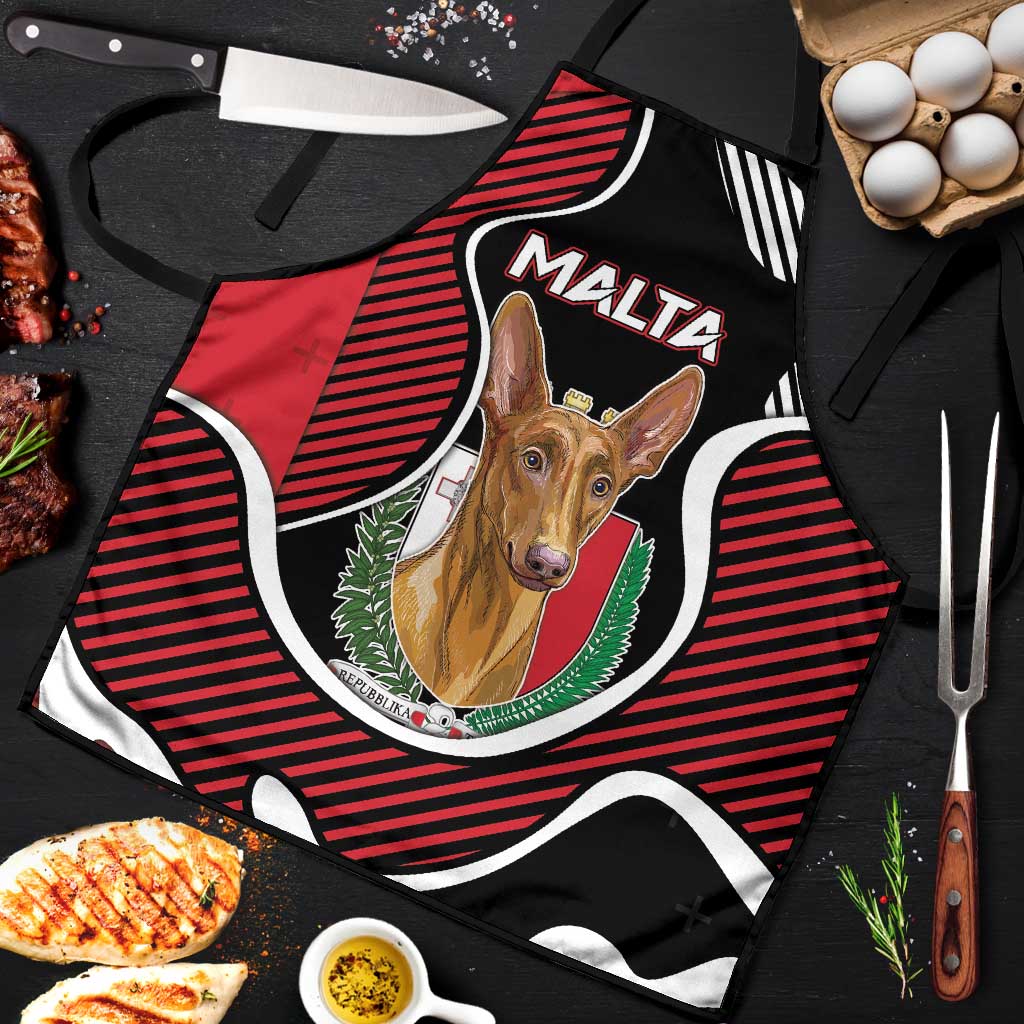 Malta Apron Pharaoh Hound In Coat Of Arms - Wonder Print Shop