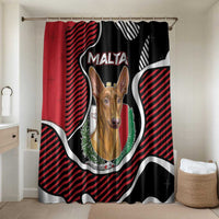 Malta Bathroom Set Pharaoh Hound In Coat Of Arms - Wonder Print Shop