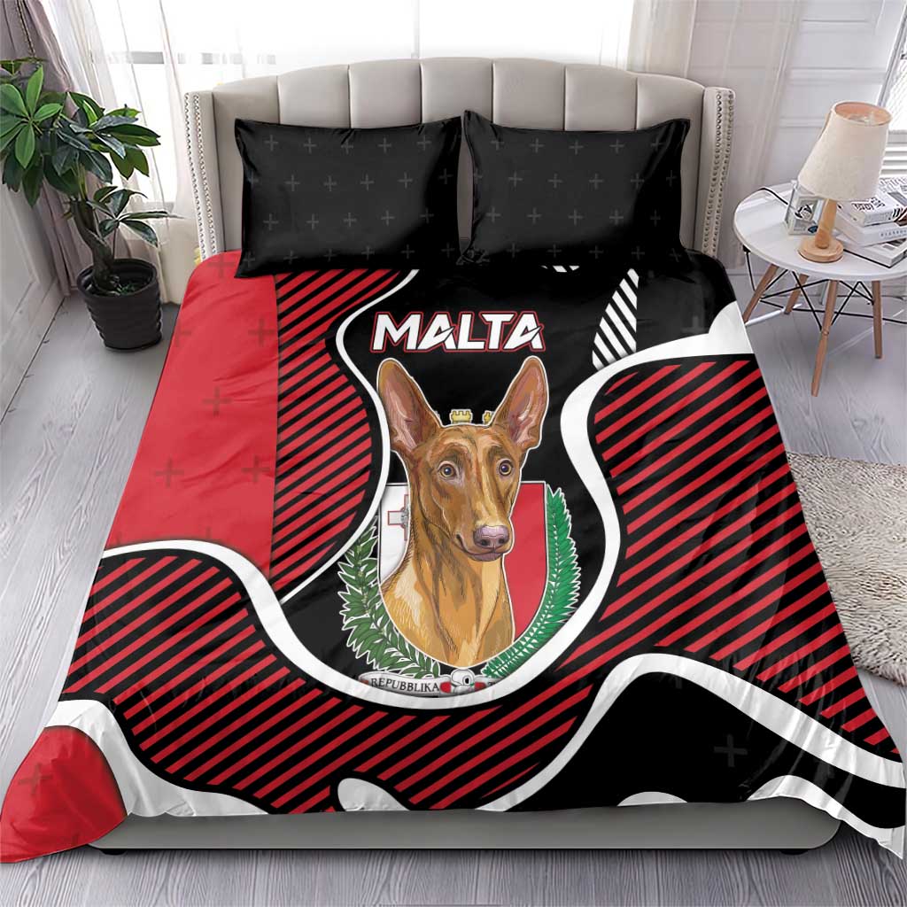Malta Bedding Set Pharaoh Hound In Coat Of Arms - Wonder Print Shop