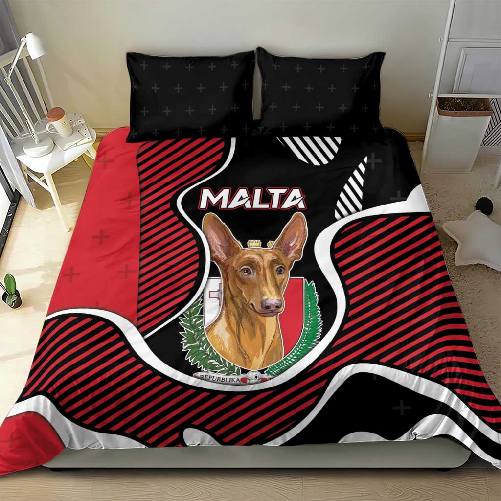 Malta Bedding Set Pharaoh Hound In Coat Of Arms - Wonder Print Shop