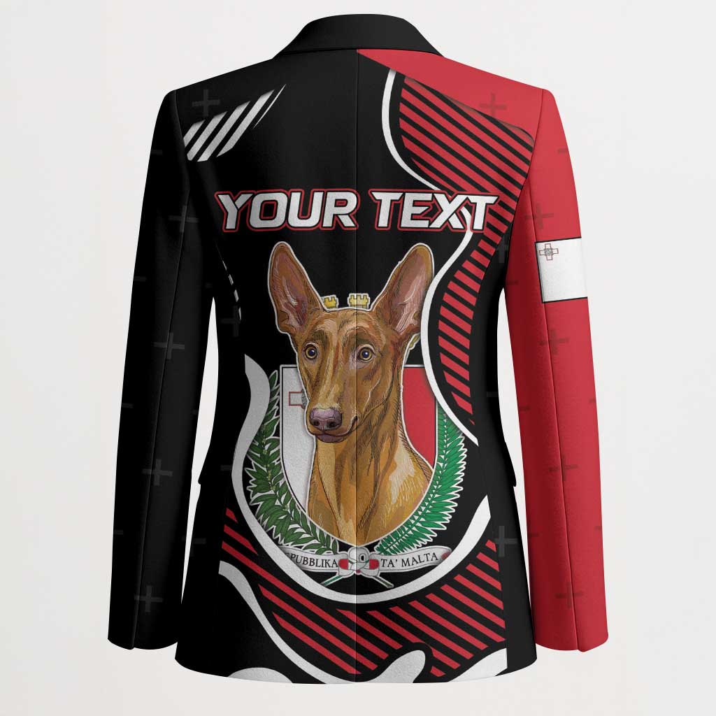 Personalized Malta Blazer Pharaoh Hound In Coat Of Arms - Wonder Print Shop