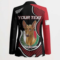 Personalized Malta Blazer Pharaoh Hound In Coat Of Arms - Wonder Print Shop