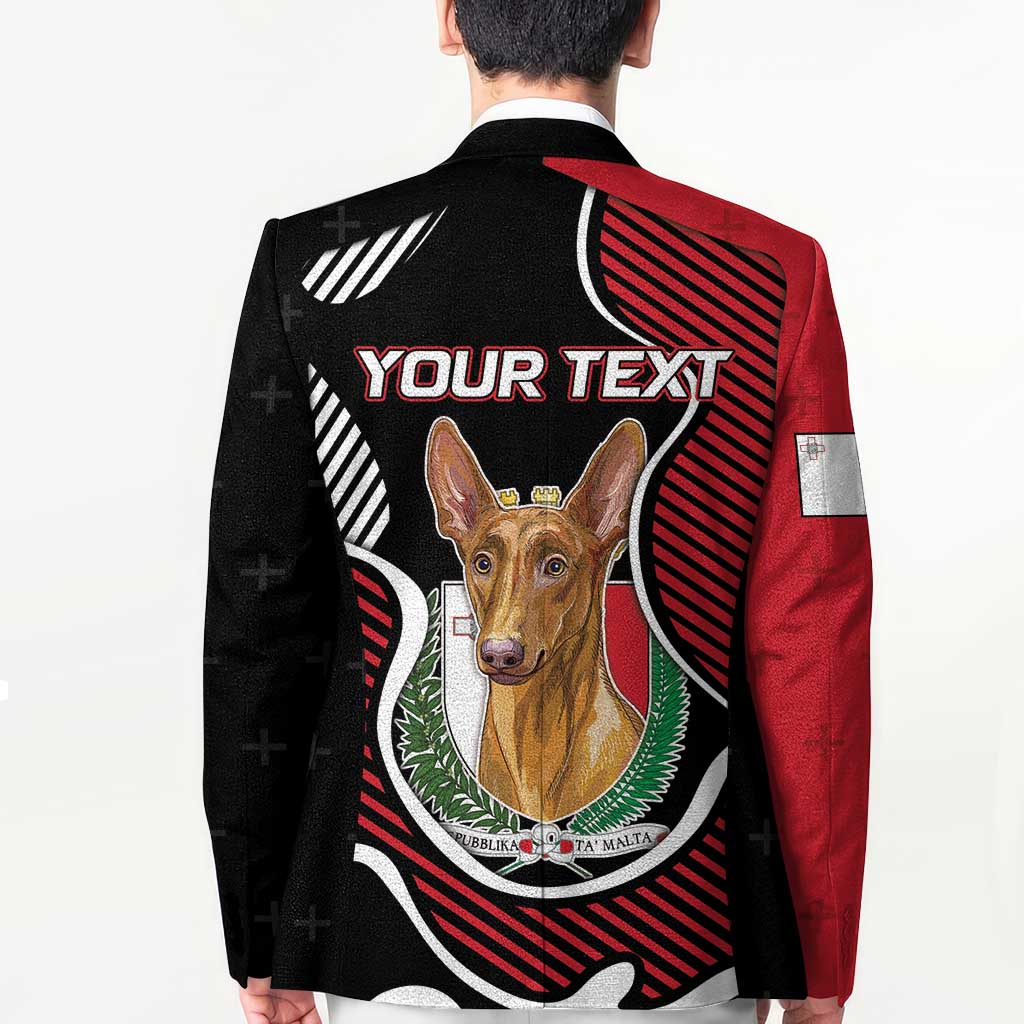 Personalized Malta Blazer Pharaoh Hound In Coat Of Arms - Wonder Print Shop