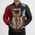 Personalized Malta Bomber Puffer Jacket Pharaoh Hound In Coat Of Arms - Wonder Print Shop