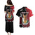 Personalized Malta Couples Matching Puletasi and Hawaiian Shirt Pharaoh Hound In Coat Of Arms - Wonder Print Shop
