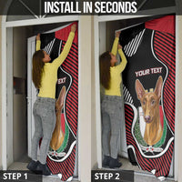 Malta Door Cover Pharaoh Hound In Coat Of Arms - Wonder Print Shop