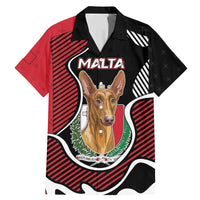 Personalized Malta Family Matching Mermaid Dress and Hawaiian Shirt Pharaoh Hound In Coat Of Arms - Wonder Print Shop