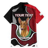 Personalized Malta Family Matching Mermaid Dress and Hawaiian Shirt Pharaoh Hound In Coat Of Arms - Wonder Print Shop