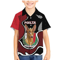 Personalized Malta Family Matching Mermaid Dress and Hawaiian Shirt Pharaoh Hound In Coat Of Arms - Wonder Print Shop