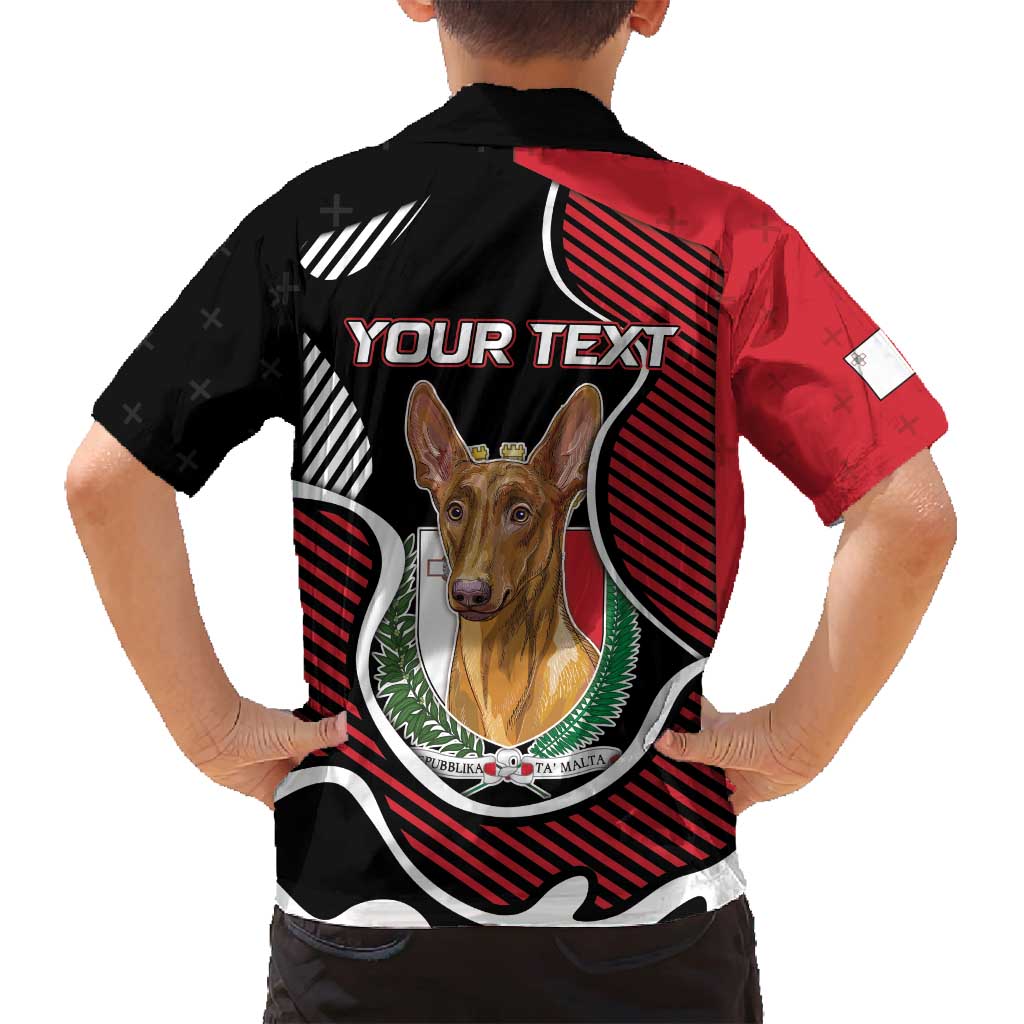 Personalized Malta Family Matching Puletasi and Hawaiian Shirt Pharaoh Hound In Coat Of Arms - Wonder Print Shop