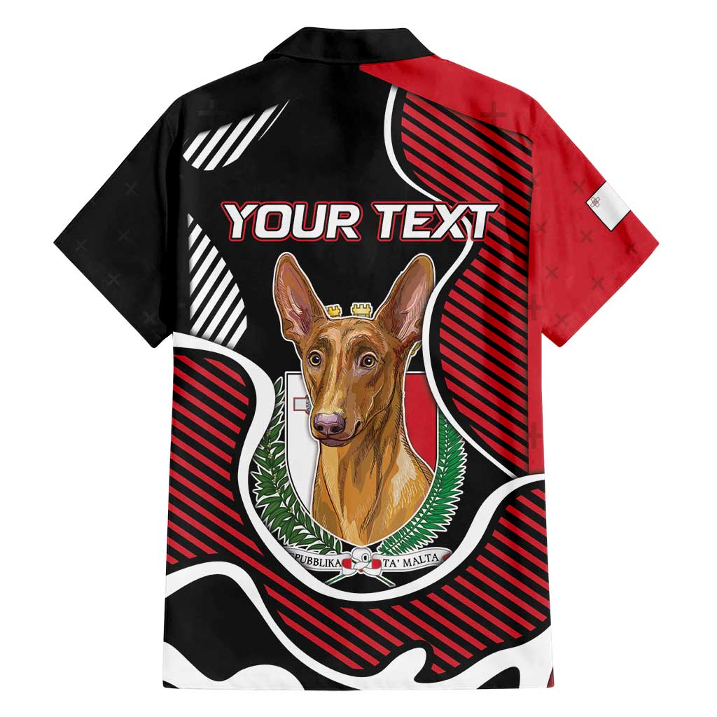 Personalized Malta Family Matching Tank Maxi Dress and Hawaiian Shirt Pharaoh Hound In Coat Of Arms - Wonder Print Shop