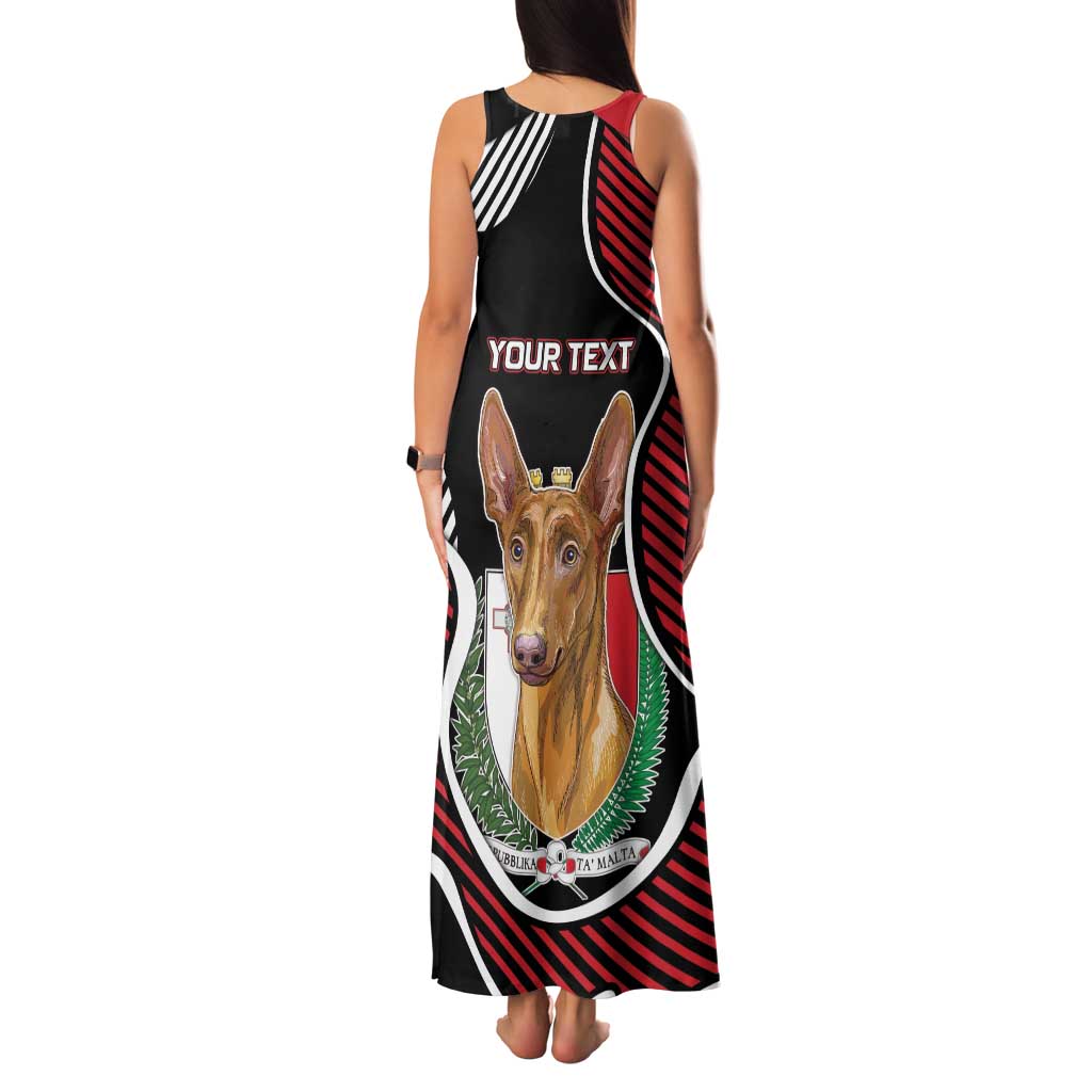Personalized Malta Family Matching Tank Maxi Dress and Hawaiian Shirt Pharaoh Hound In Coat Of Arms - Wonder Print Shop