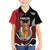 Personalized Malta Kid Hawaiian Shirt Pharaoh Hound In Coat Of Arms - Wonder Print Shop